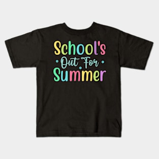 Schools Out For Summer Kids T-Shirt